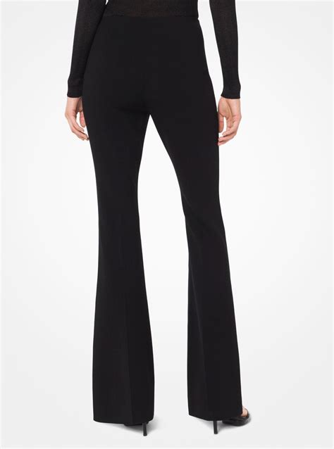 kiko star michael kors pants|Stretch Crepe Flared Pant .